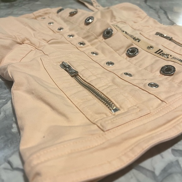 (VINTAGE) D&G Dolce and Gabbana Button Up Bustier Top - Picture 2 of 8